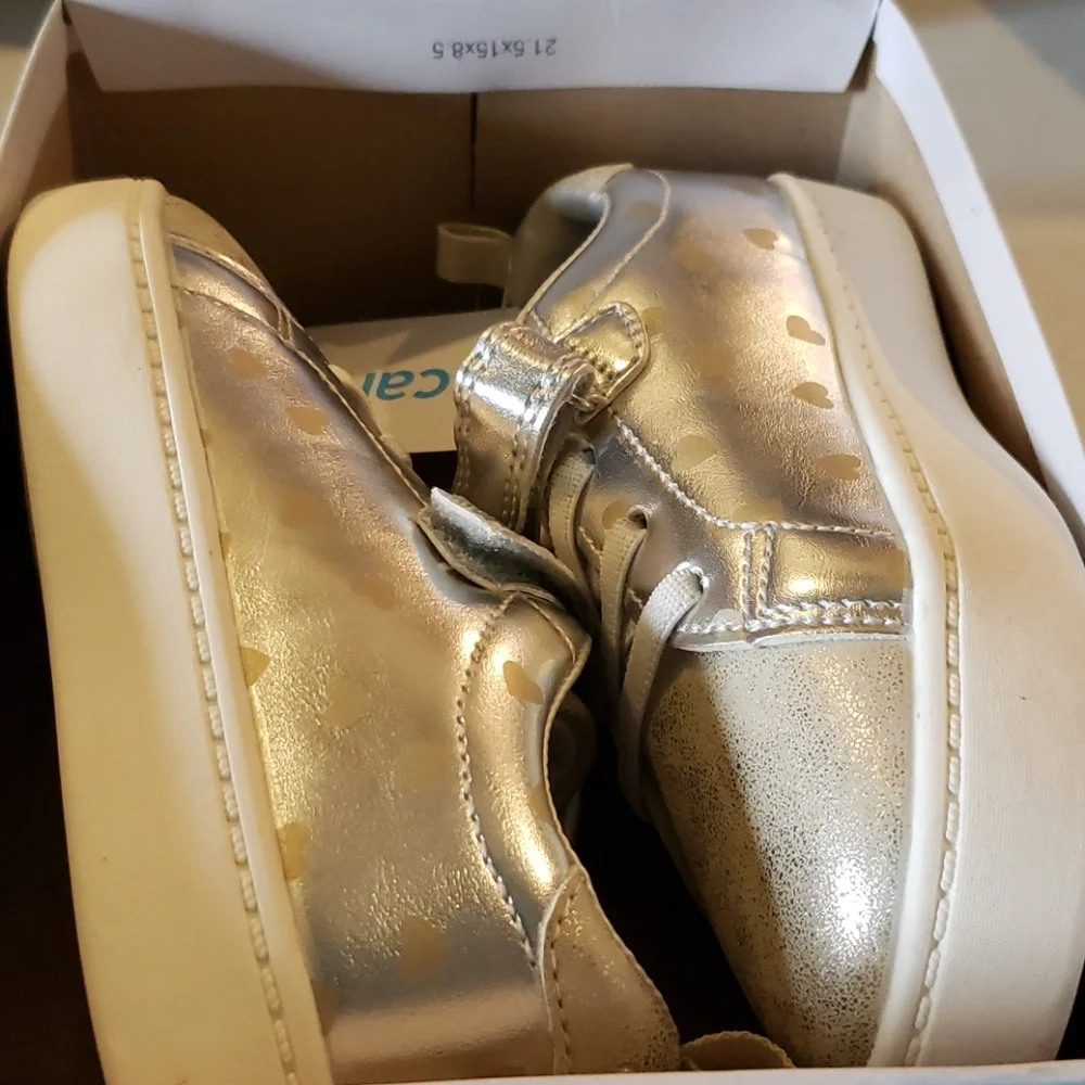 Carter's girl silver Sneakers_5